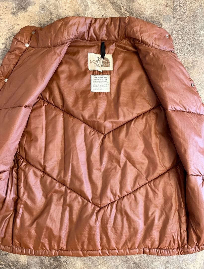 70〜80s THE NORTH FACE ノースフェイス 茶タグ ダウンベスト