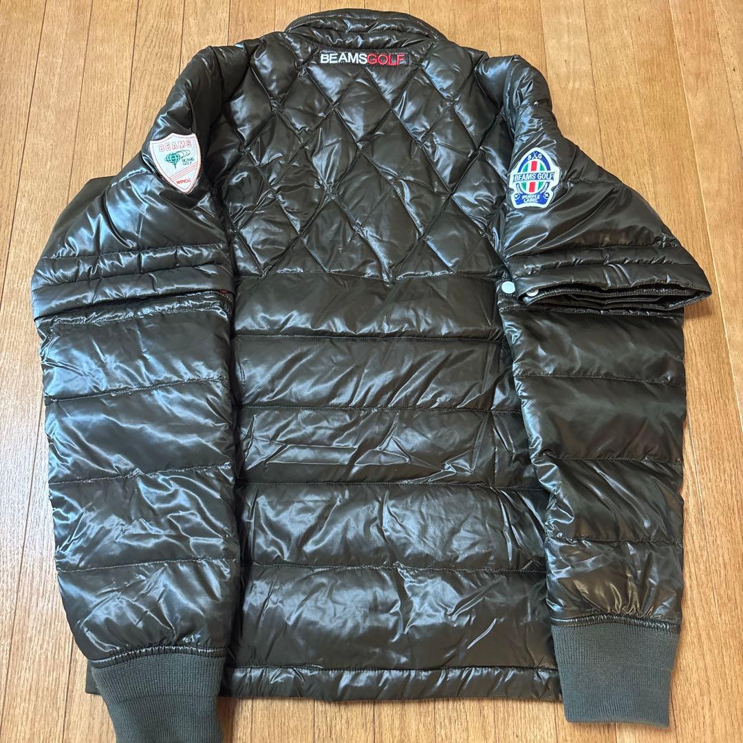 ★超美品★ 定価42.900円■BEAMS GOLF 2WAY ダウンブルゾン
