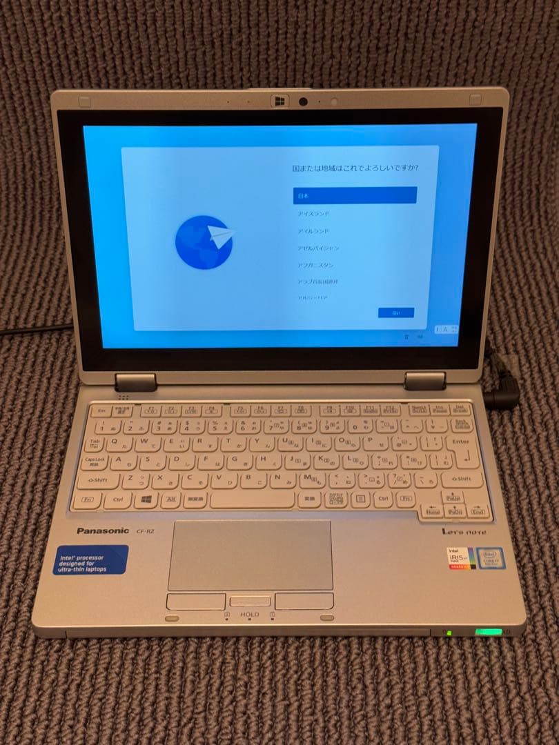 【希少美品】i7 16G 2TB LTE CF-RZ8GRGQP パナソニック