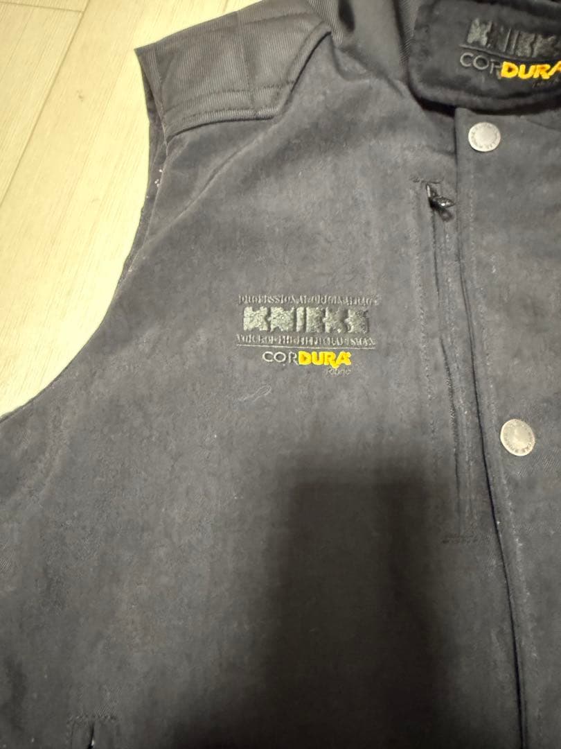 ニックス（KNICKS）数量限定 ワークベスト防寒着ブラック　Lサイズ