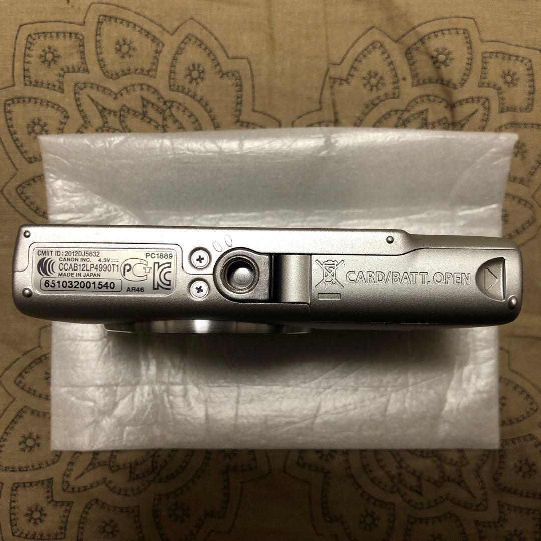 ほぼ新品 Canon IXY 110F シルバー デジカメ コンデジ 完品