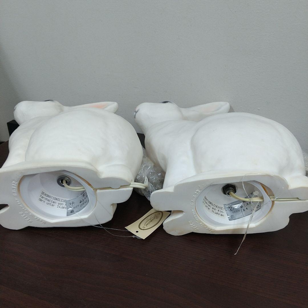 T*a様 MC3 ドイツ製 HEICO ハンドメイド ランプ　ウサギ 2個セット