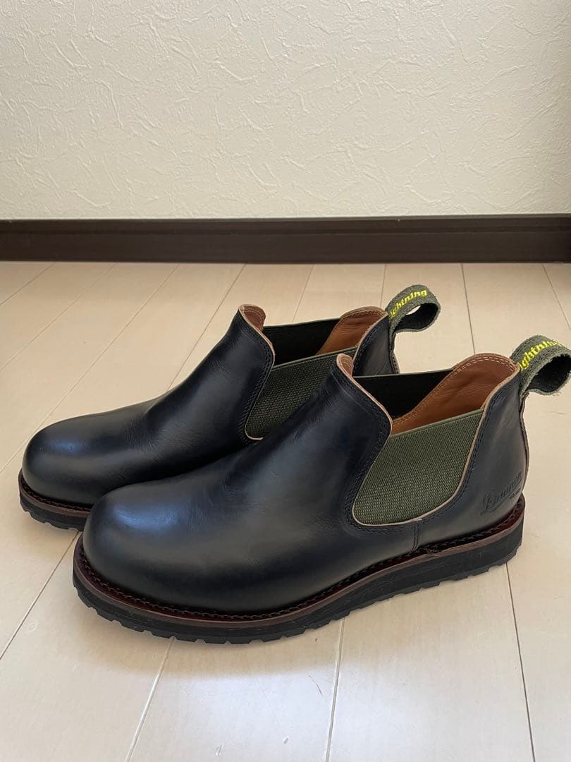 Danner × Lightning サイドゴア ショートブーツ