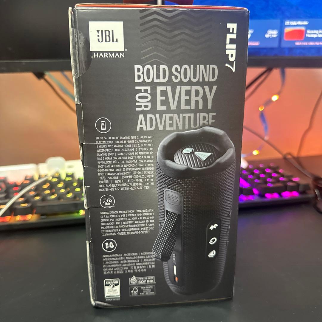 JBL FLIP7 ワイヤレススピーカー　新品未使用未開封
