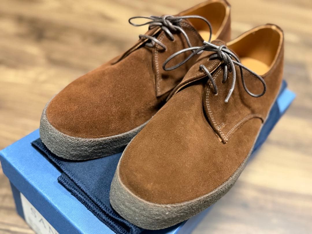 【新品未使用】SANDERS BRIT SHOE UK6.5 約25.5cm