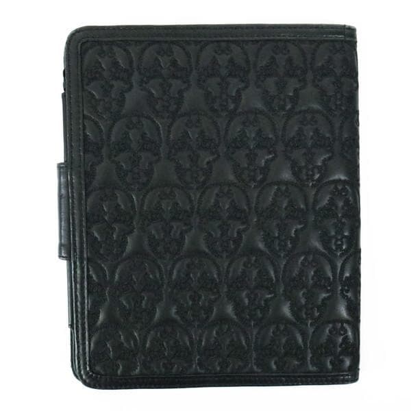 新品 トーマスワイルド タブレットケース LOT1582 レザー 羊革 スカル柄