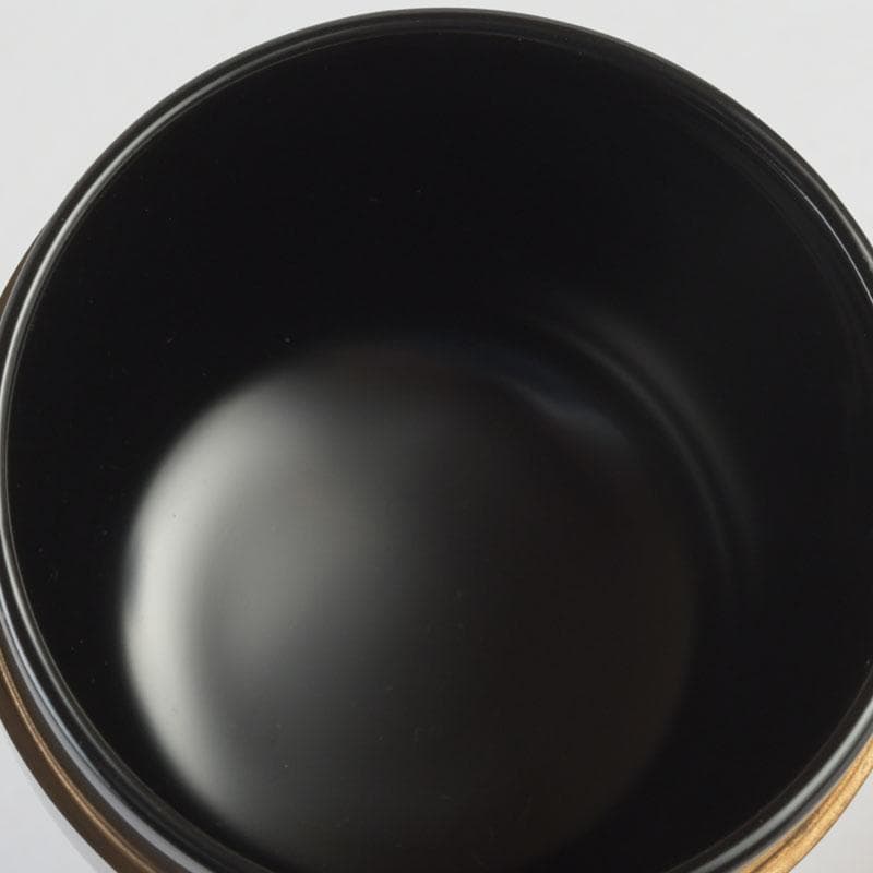 茶道具　奥津一心斎作　螺鈿装飾　蛍蒔絵　棗　共箱　V　9885