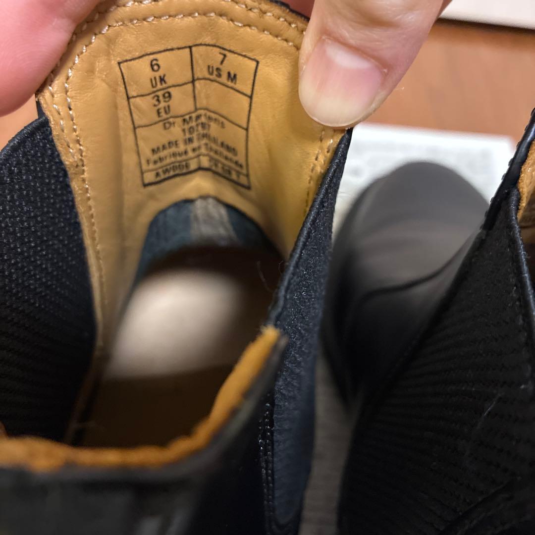 ドクターマーチン　サイドゴアブーツ 39 EU