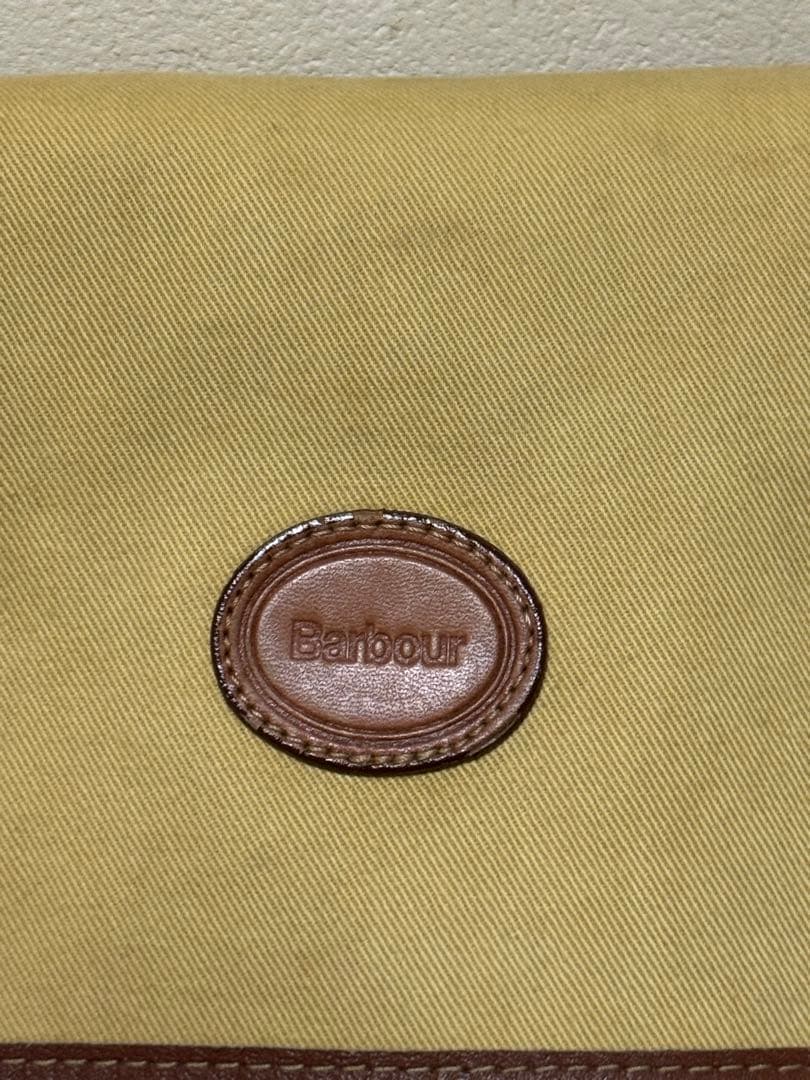 S*h様 Barbourバブアー ショルダーバッグ　ベージュ　防水裏地