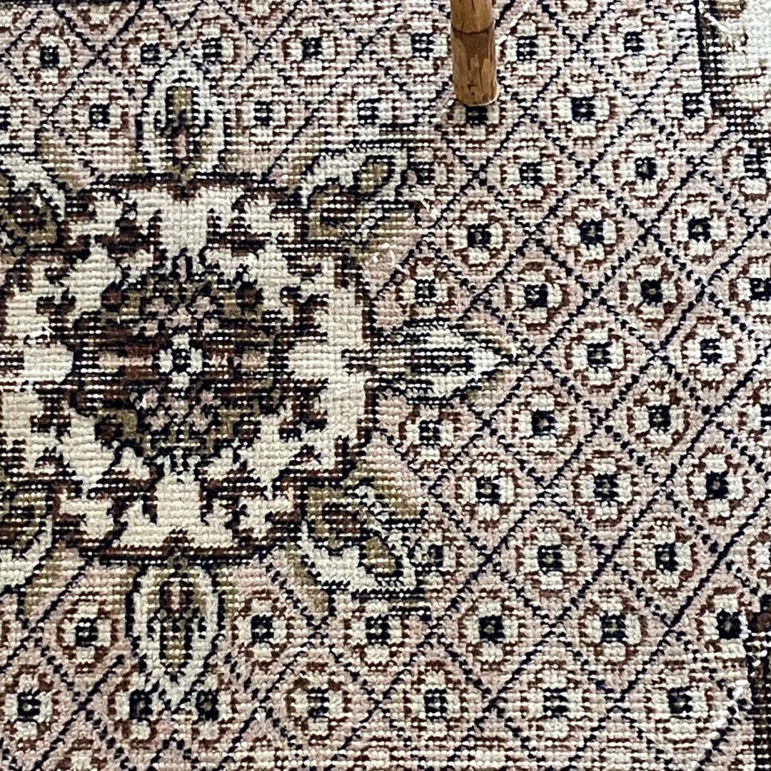 貴重／クラシカル116×211キャラメルココア　リッチ　トルコヴィンテージラグ