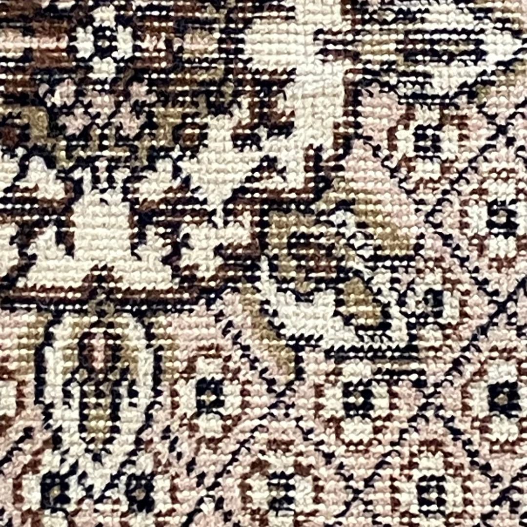 貴重／クラシカル116×211キャラメルココア　リッチ　トルコヴィンテージラグ