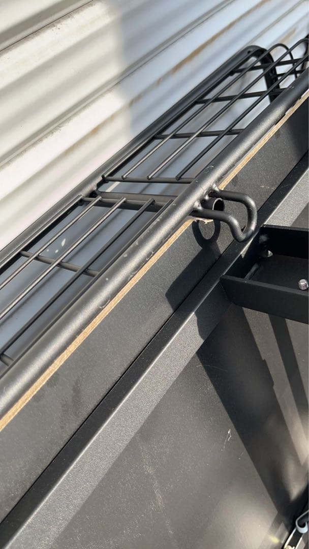 ストアエキスプレス 折りたたみワゴン ブラック 90cm 陳列棚 陳列 ワゴン