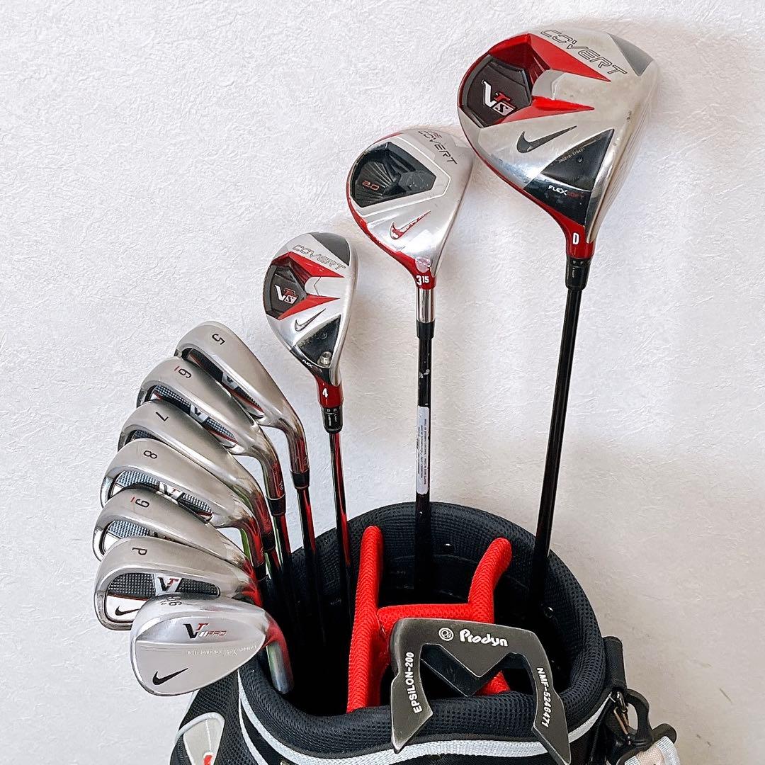 NIKE vrs COVERT ナイキ　メンズゴルフクラブセット　バッグおまけ