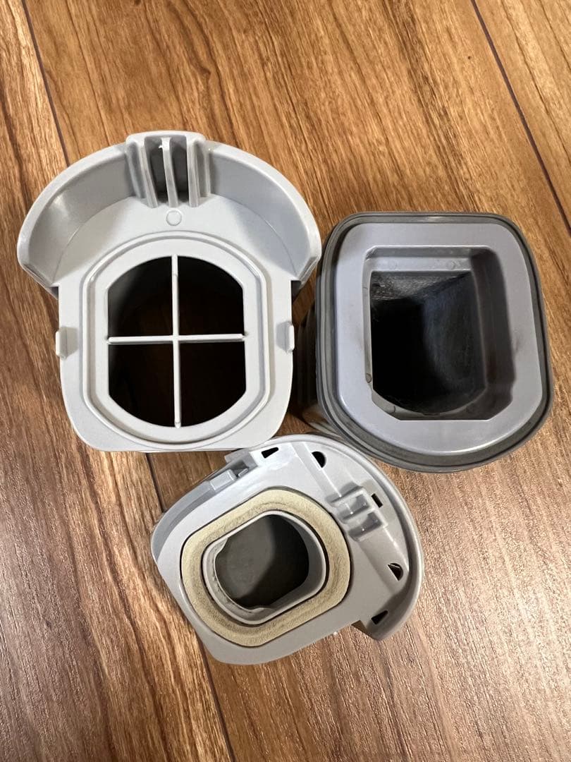 パナソニック MC-NS70F-H コードレススティック掃除機 ライトグレー