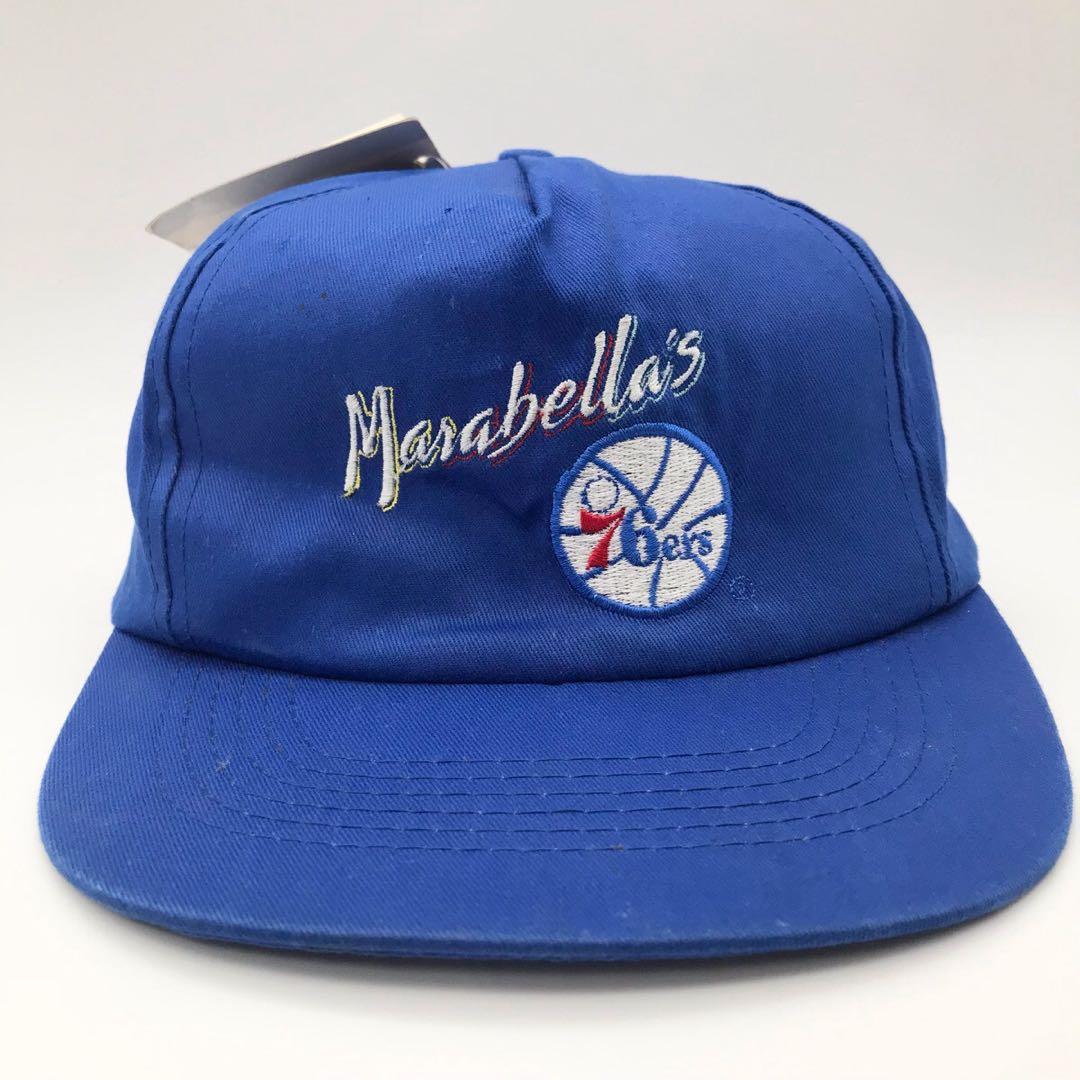 【デッドストック】90s NBA 76ers ベースボールキャップ O362
