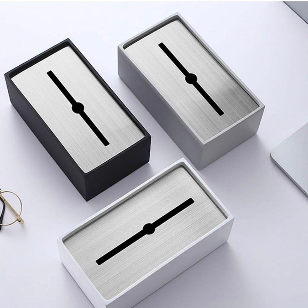 ホテルライク　ティッシュケース　ステンレストップ　Natty & Company