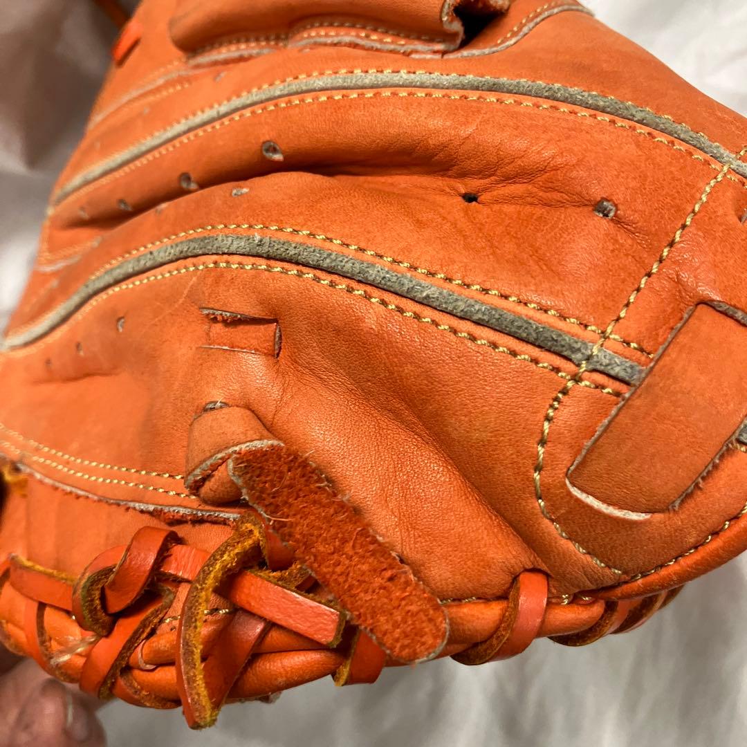 SSKキャッチャーミット 軟式 SSM-821 キャッチャー用 捕手用 オレンジ