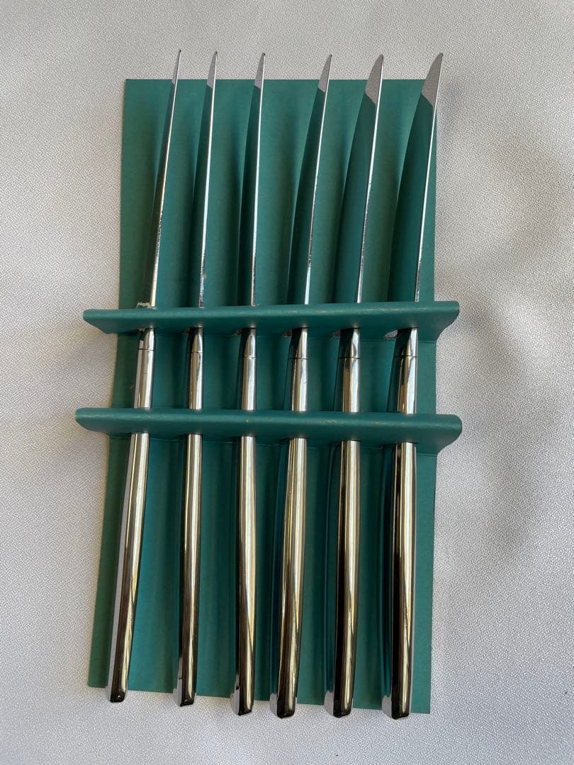 未使用　HACKMAN ハックマン テーブルナイフ　箱入6本　長さ20cm