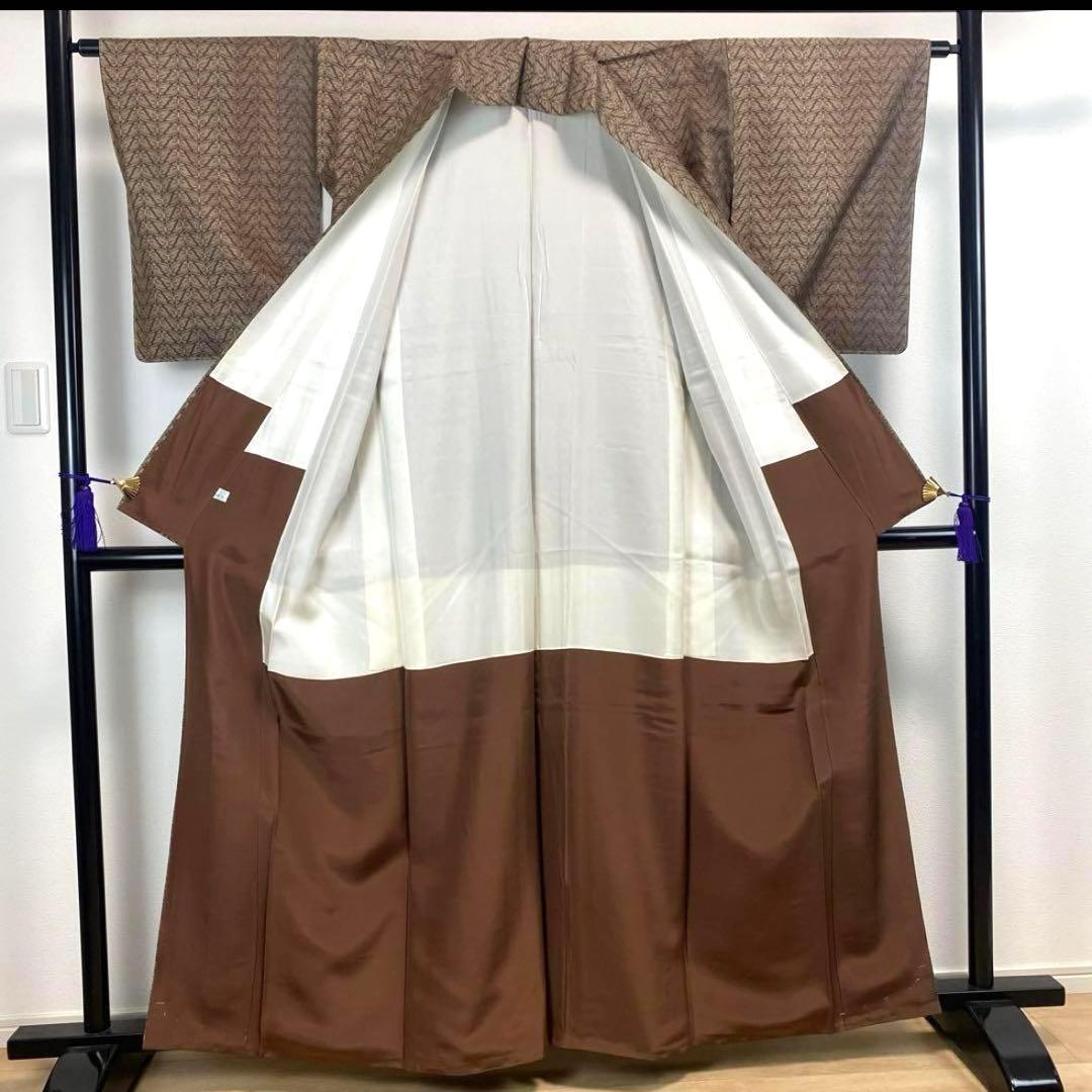 ZY-729 お召し グラデーション しつけ糸付き 名品 スーパー鈴ガード加工