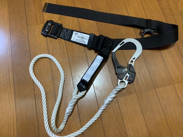 トーヨーセフティー 胴ベルト型墜落制止用器具 NO.GH-888-GR