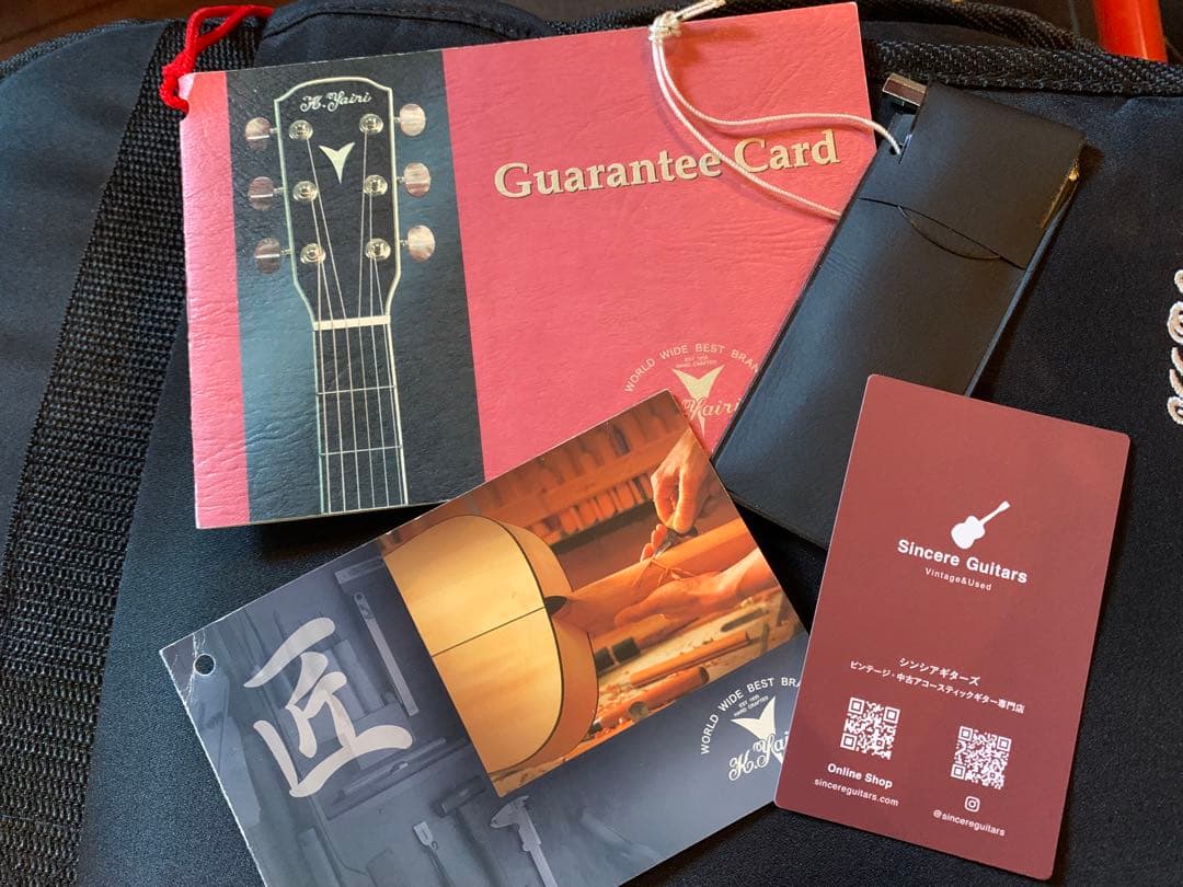 K.yairi ノクターン AN オール単板　調整済み