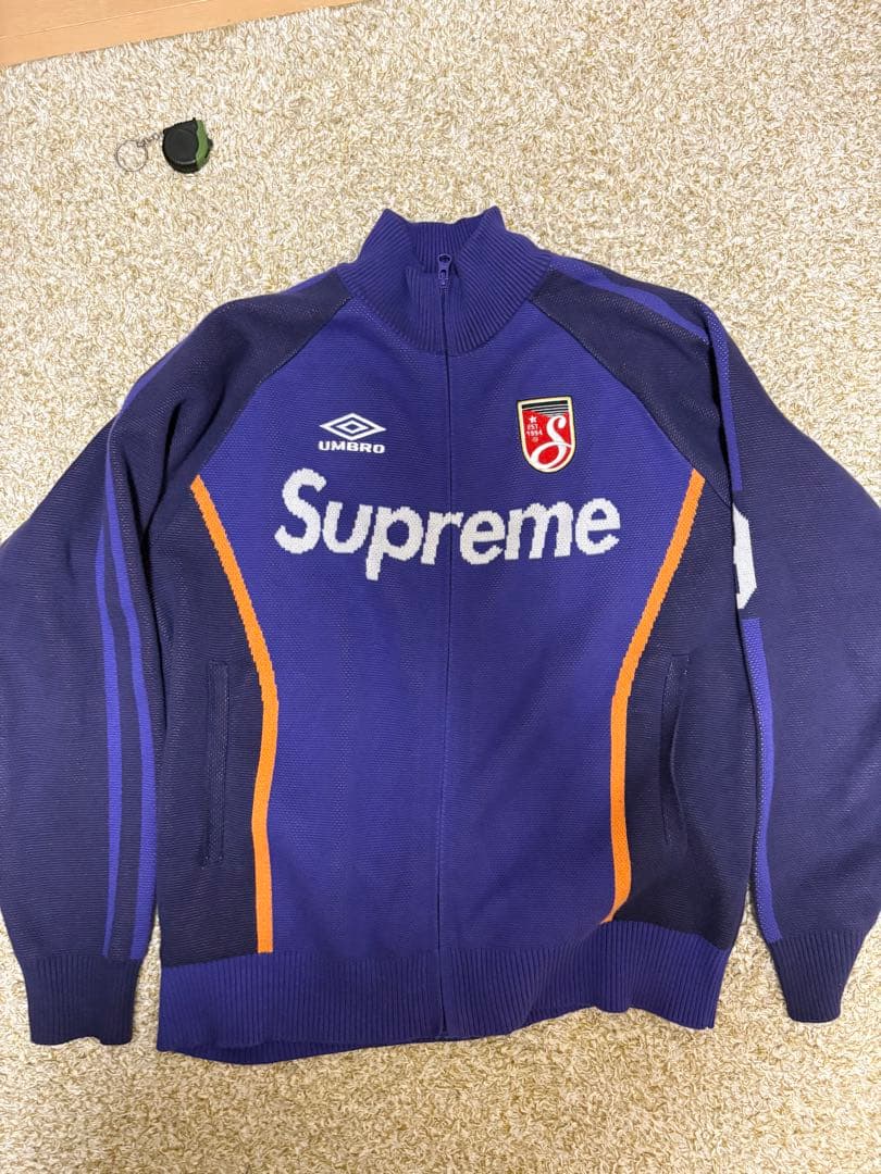 Supreme umbro zip up sweater 25ss即完　sサイズ