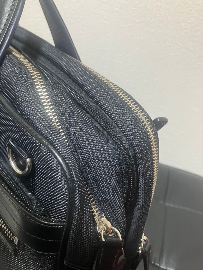 Samsonite ブラック ビジネスバッグ　2WAY ブリーフケース　二層式