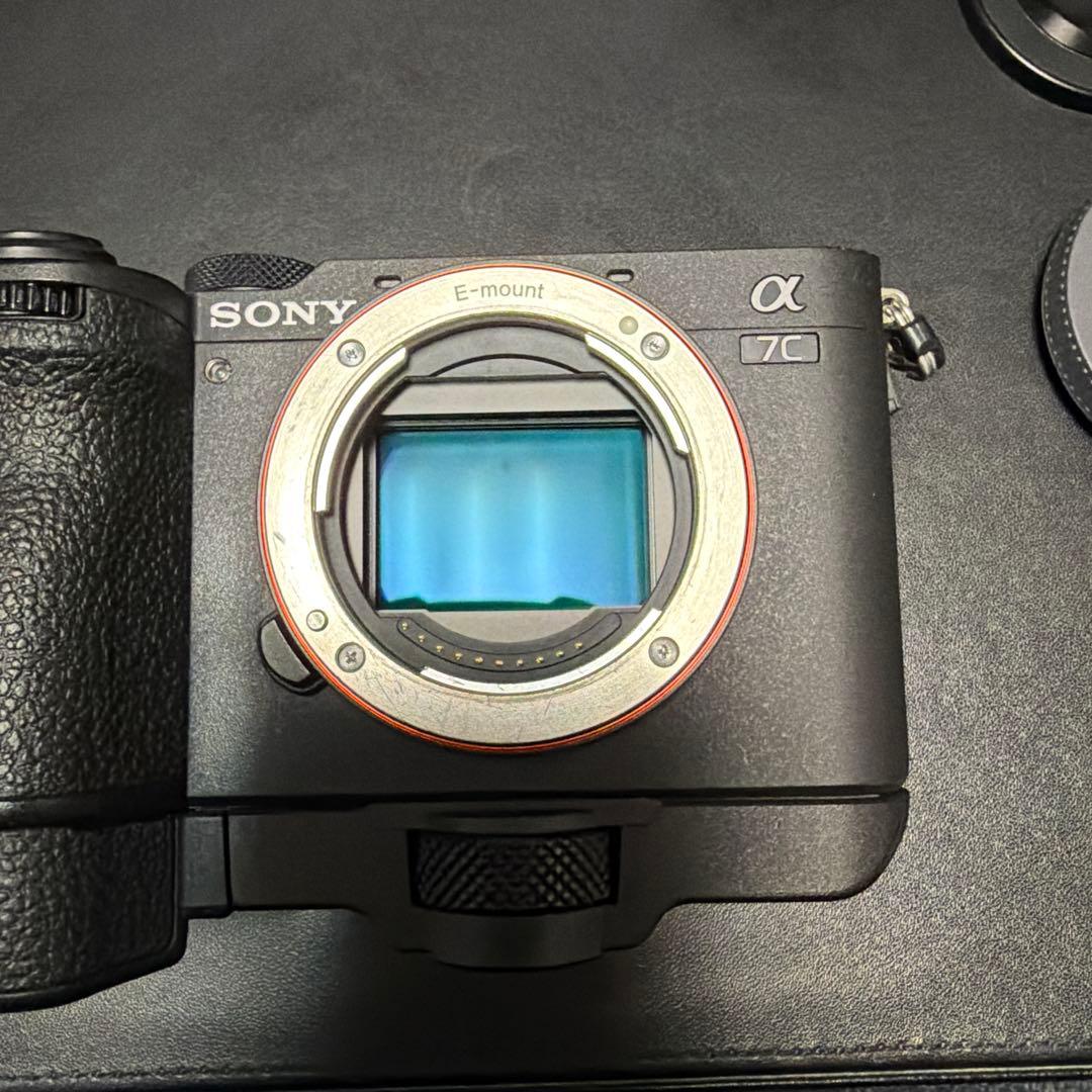 【美品】SONY α7CⅡ ミラーレス 純正グリップ付き