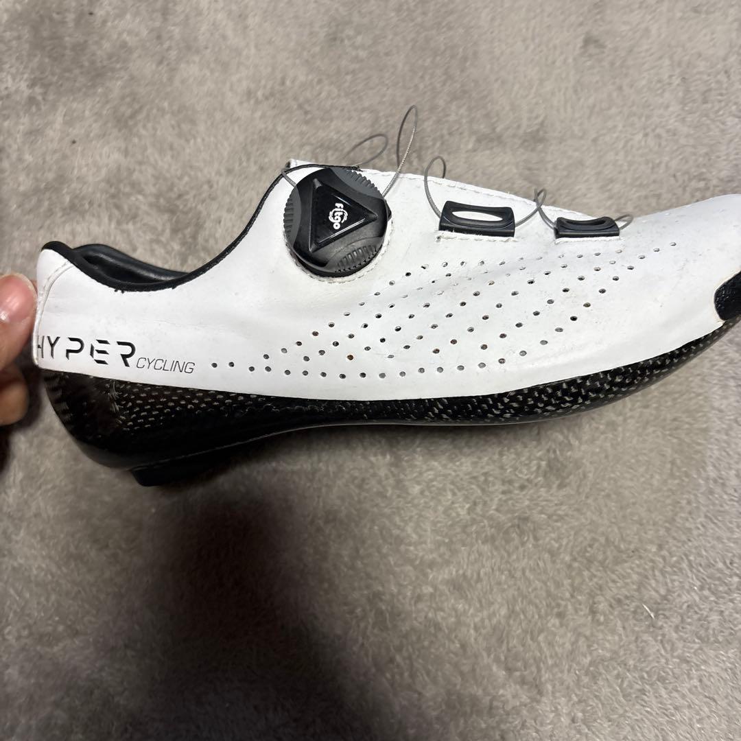 HYPER サイクリングシューズ 38 ホワイト未使用