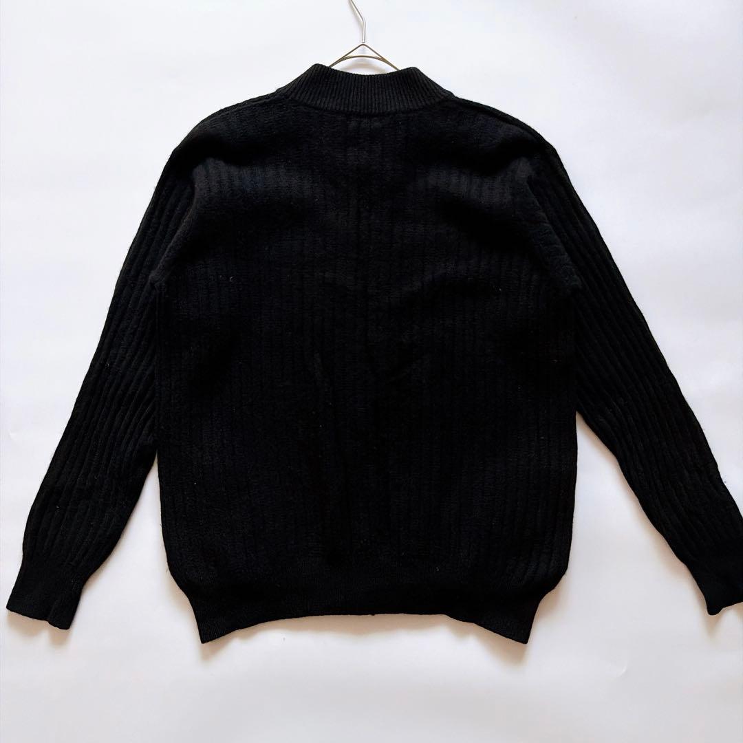 カシミヤ混✨️ポールスミスコレクション ウールドライバーズニット ブラック XL