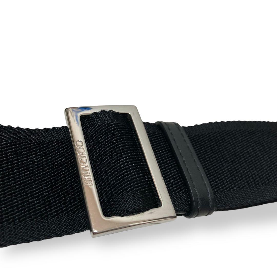 【未使用級】ジミーチュウ　スタースタッズ クロスボディバッグ　ショルダーバッグ黒