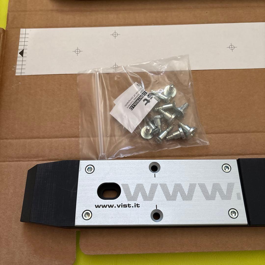 新品VIST スキー用 アルミ製プレート