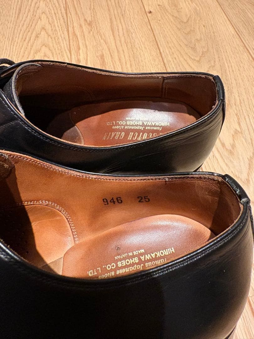 スコッチグレイン 946 インペリアルブラック 25センチ E