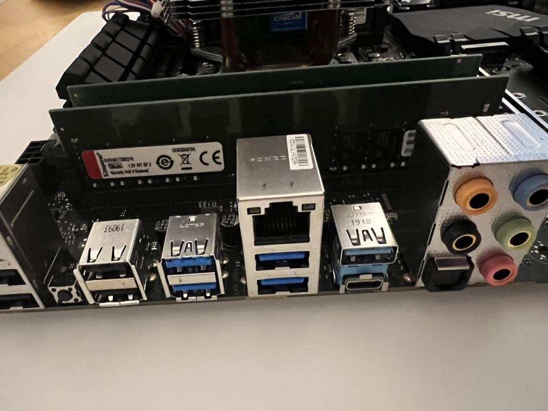 MSI X299 RAIDER マザーボード+CPU+メモリー