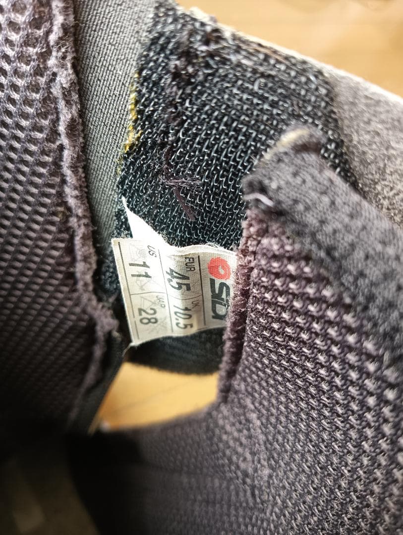 SIDI　バイク用　レーシングブーツ　ブラック