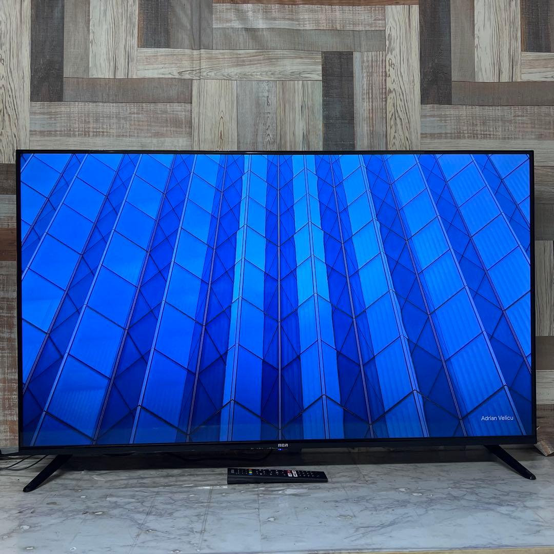 全国送料込❣️昨年購入RCA50型4KHDRチューナーレス、スマートテレビ