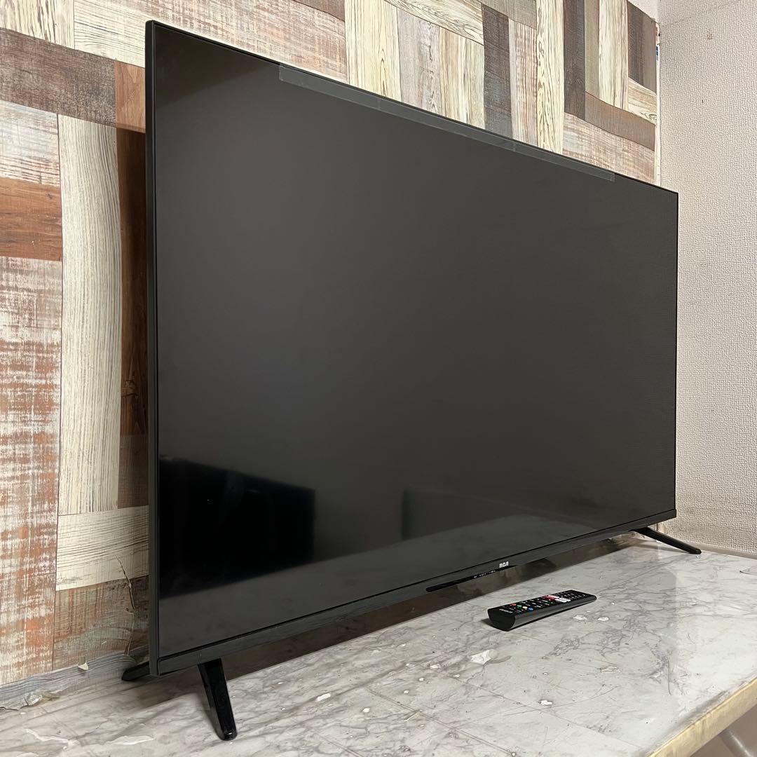 全国送料込❣️昨年購入RCA50型4KHDRチューナーレス、スマートテレビ