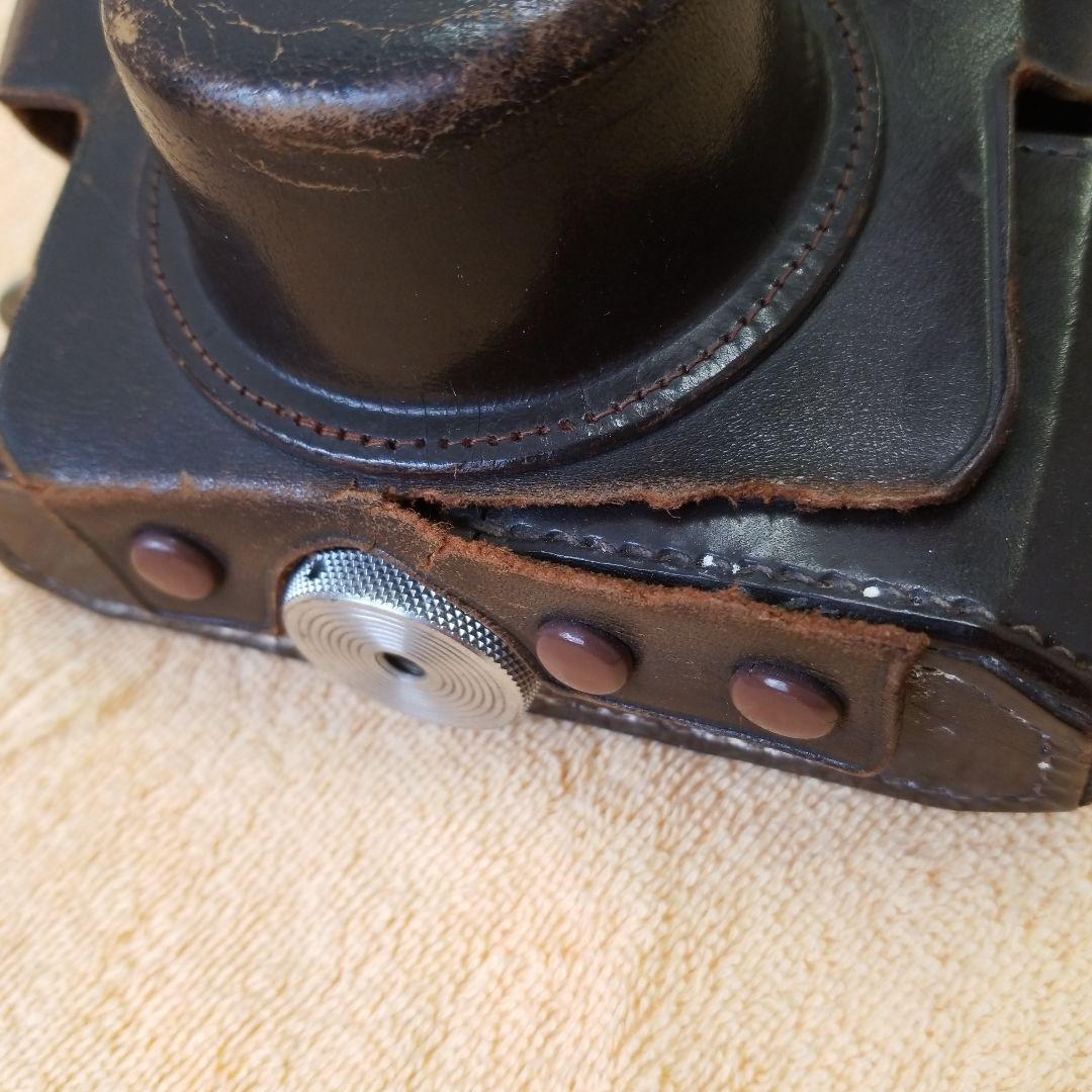 Nikon S ニッコールHC5cm　F2付き　皮製ケース、箱付き