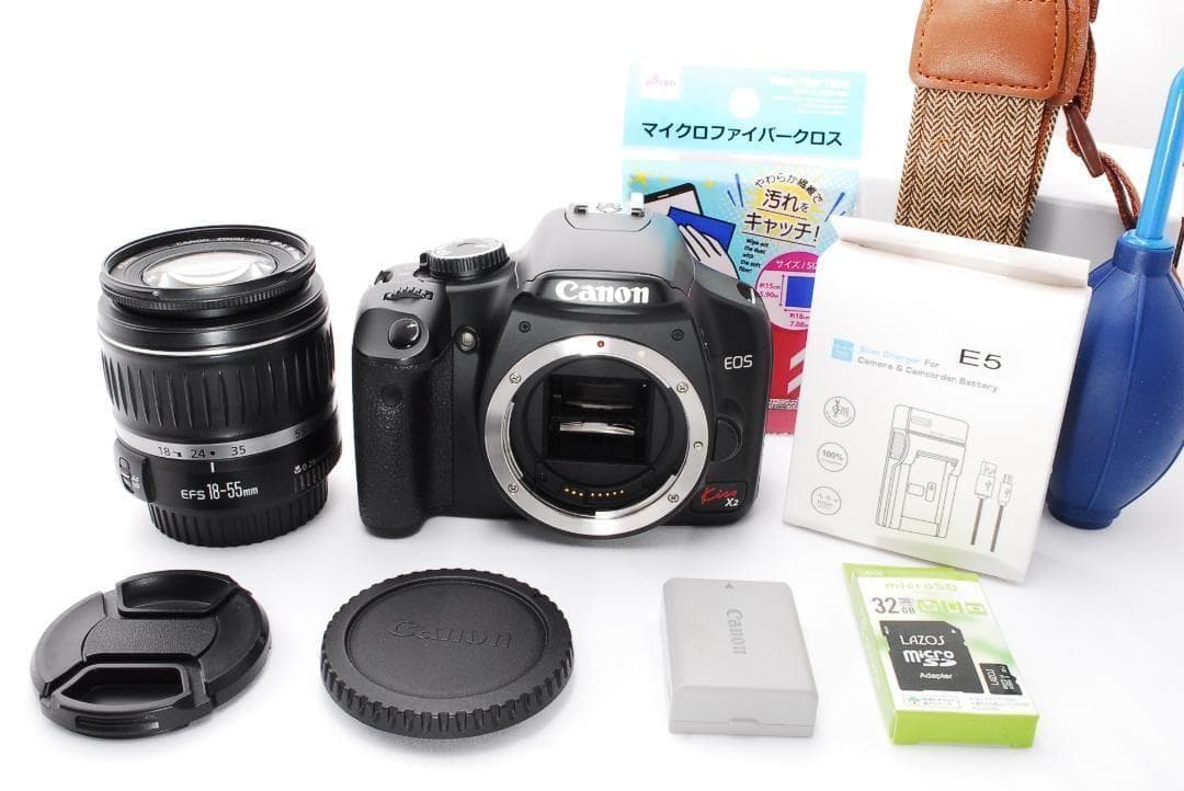 Canon Kiss X2✨　レンズセット　高画質　軽量　初心者オススメ　卒業式