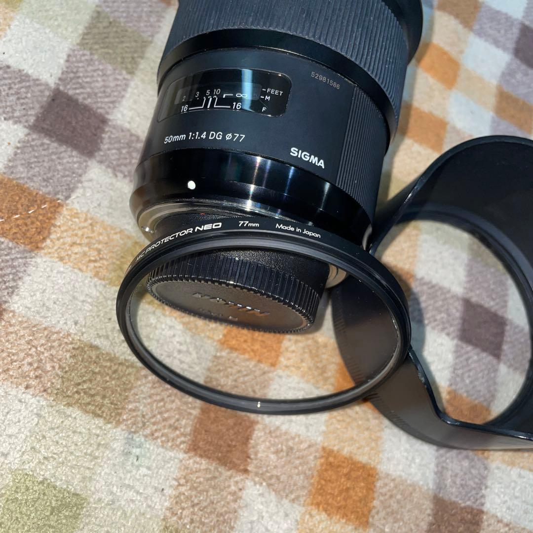 【美品】SIGMA Art単焦点50mm F1.4