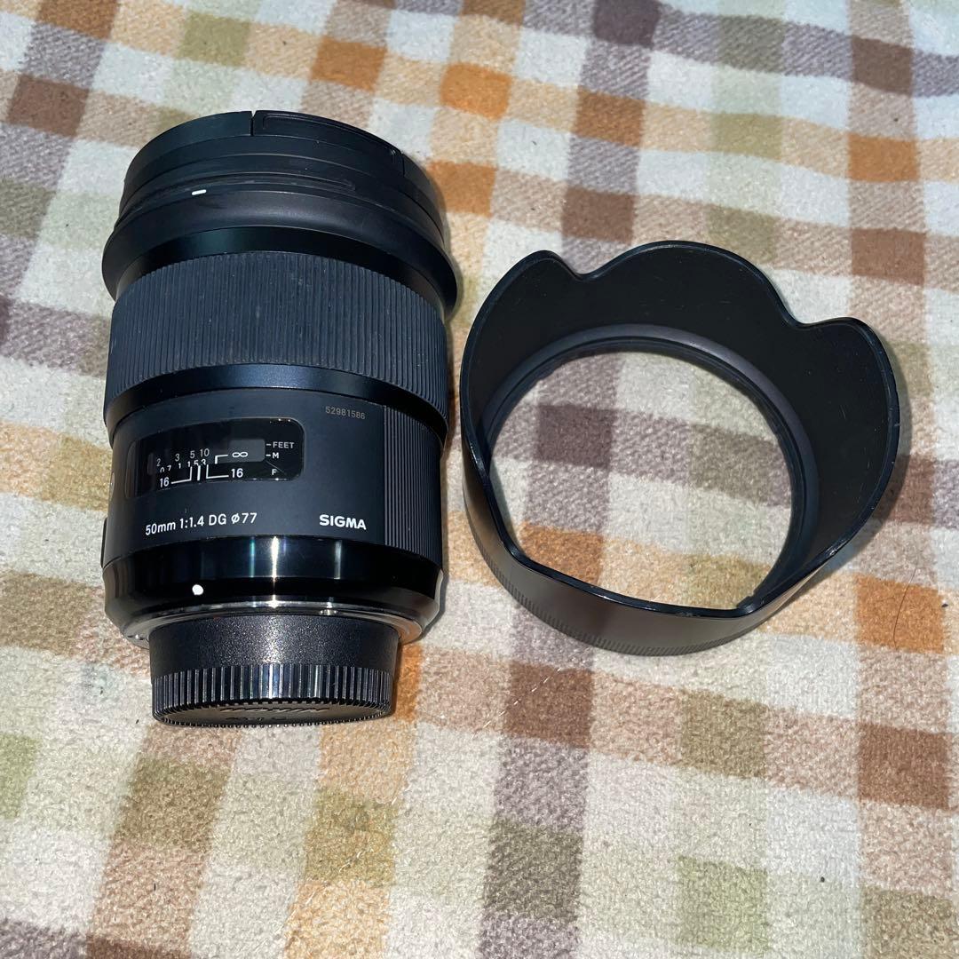 【美品】SIGMA Art単焦点50mm F1.4