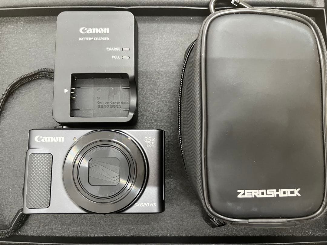 【超美品】Canon SX620 HS コンパクトデジタルカメラ ブラック 黒