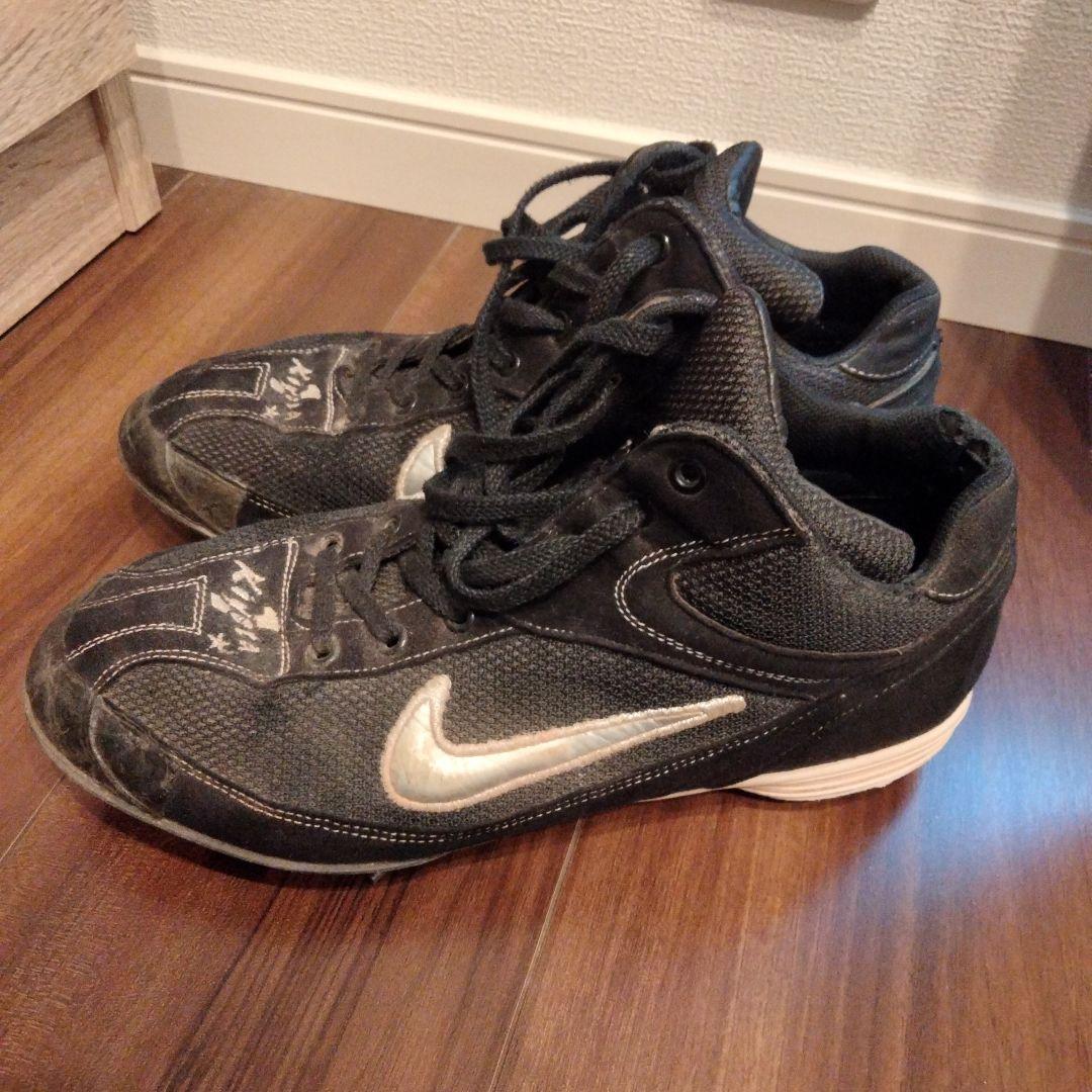 Nike スパイク 黒 ハイカット 27cm