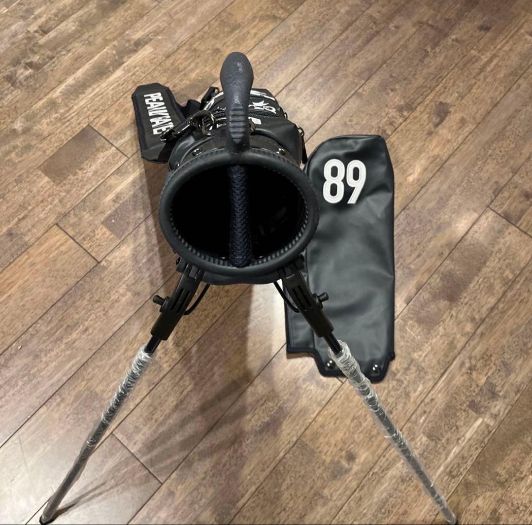 PEARLY GATES スタンドバッグ 89 ブラック