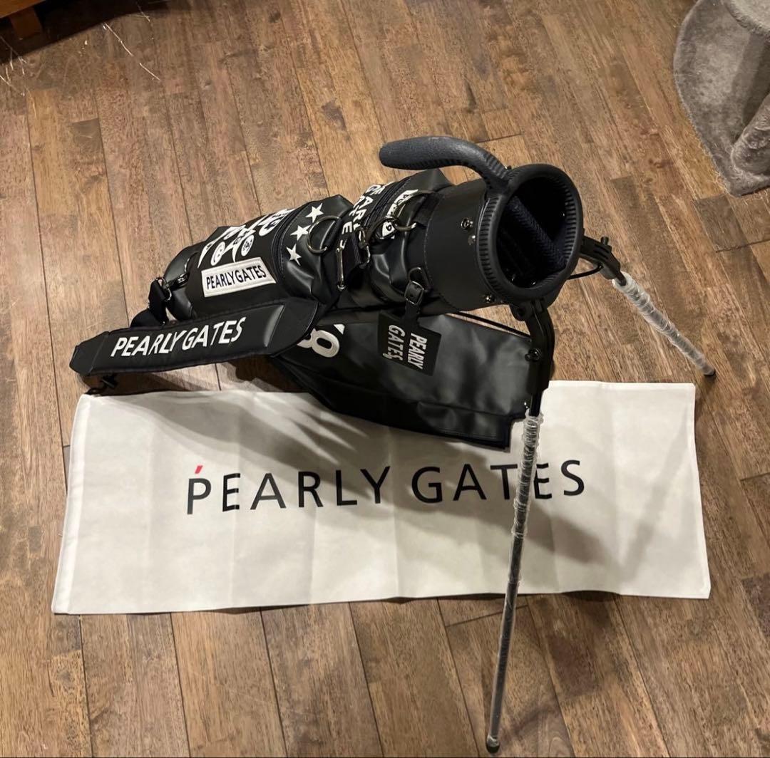 PEARLY GATES スタンドバッグ 89 ブラック