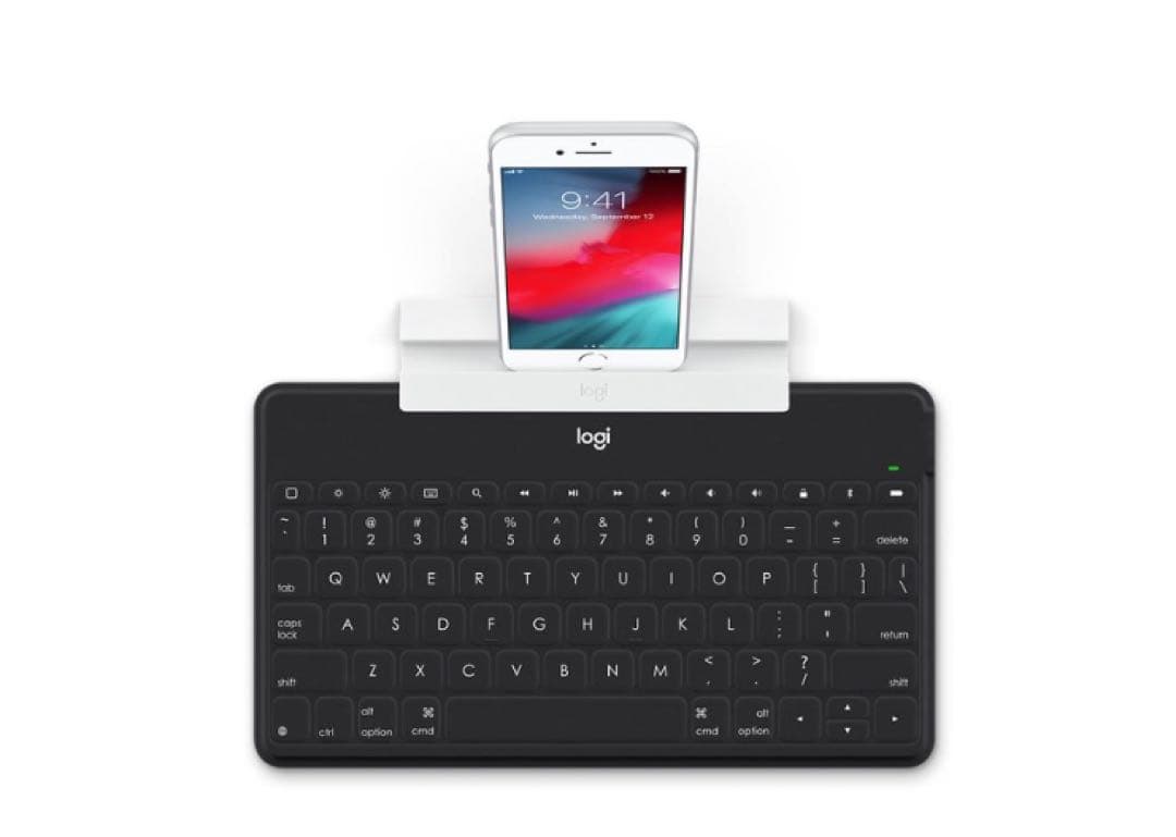 新品ロジクールKEY-TO-GOウルトラスリムキーボードiPad iPhone