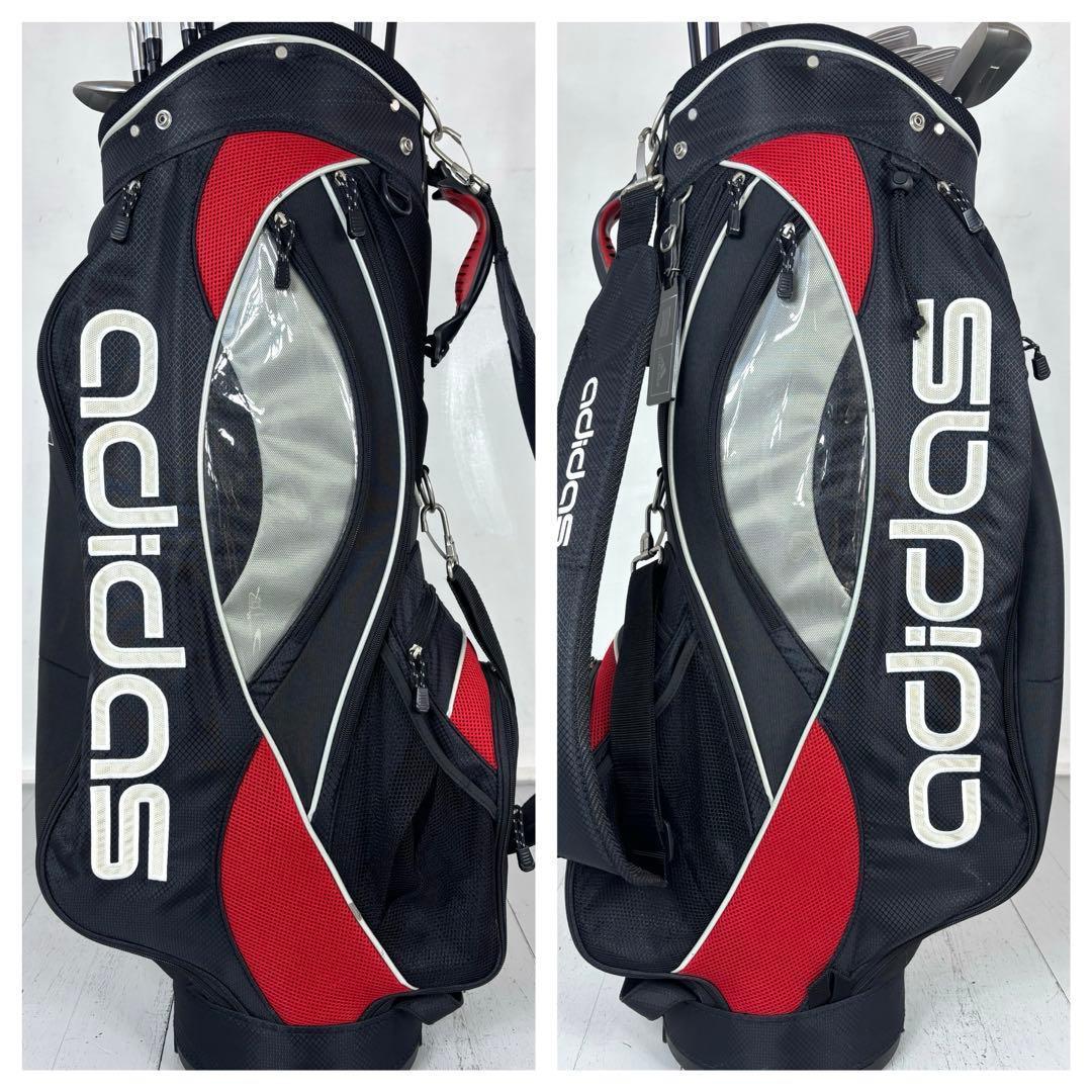 本格派 メンズゴルフクラブ 11本 フルセット テーラーメイド　アディダス