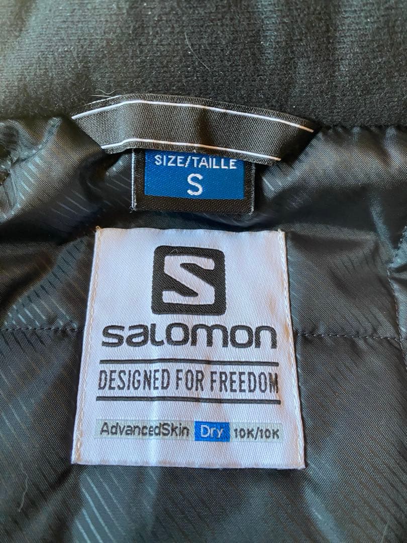 値下げ可能 Salomon サロモン スノーウェア Sサイズ