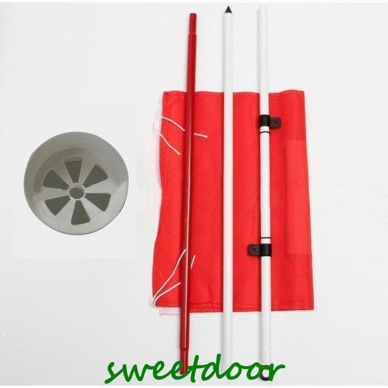 ゴルフピンフラッグ ホールカップ ゴルフグッズ スポーツ用品 x3