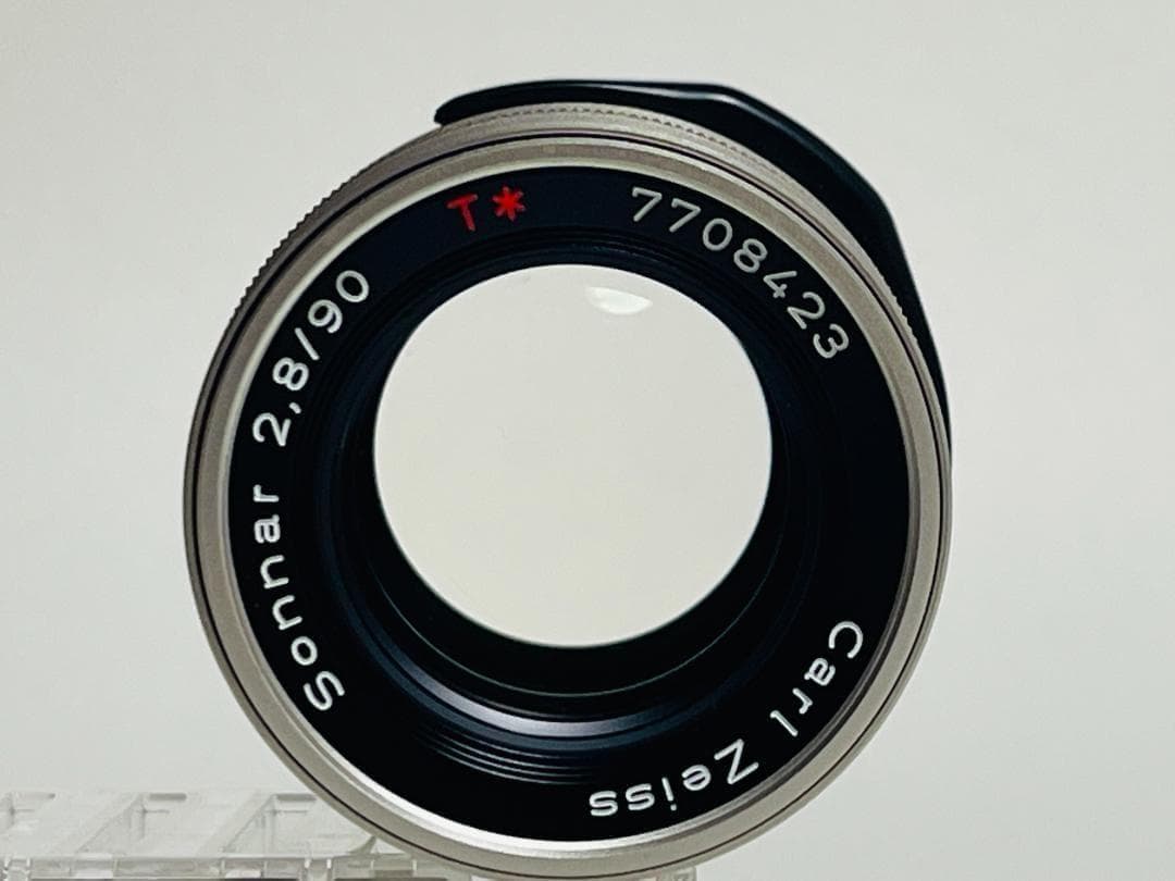 コンタックス CONTAX Sonnar T* 90mm F2.8 クローム b